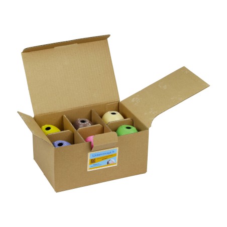 Savon rotatif Provendi parfums variés (lot de 6) - Recharge à écrou