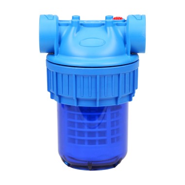 Filtre à eau 3 pièces 5'' Ribitech® avec cartouche lavable 50 µm