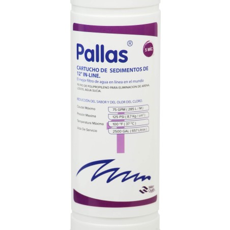 Cartouche inline sediment 5 microns pour PALLAS compact  & Ultimate - Pallas - ALP006190