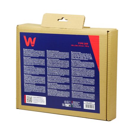 CHF200/1 - Type 200 charbon - Filtre hotte aspirante