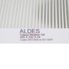 Filtre G4 pour chauffe-eau thermodynamique ALDES T.Flow® Hygro+ / T.Flow® Nano 2