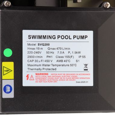 Pompe de filtration LX Whirlpool SVQ200 - 1,5 kW - 28,2 m³/h