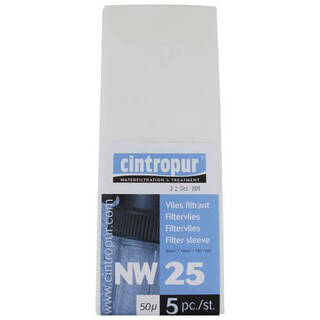 Manchettes filtrantes NW25 ,TIO & SL240 - 50µ pour Cintropur 