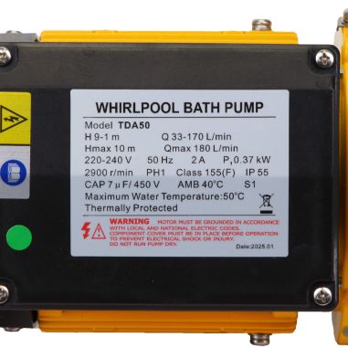 Pompe de filtration LX Whirlpool TDA50 - 0,37 kW - 10,8 m³/h