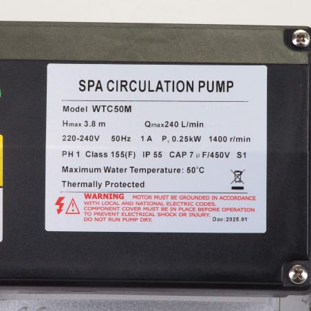 Pompe de filtration LX Whirlpool WTC50M - 0,25 kW - 14.4 m³/h