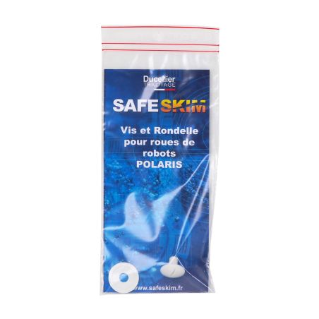 Vis et rondelle pour roue de robot Polaris® ou MAGIBlack Tanktrax®