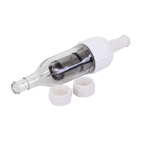 Ensemble filtre en ligne et crépine 48080-D15 pour robot Polaris®