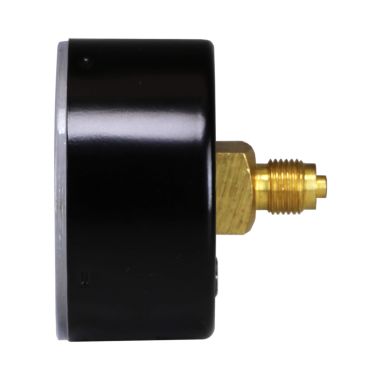 Manomètre ABS sec axial 0-3 bars pour filtre piscine - Insert Laiton 1/8''