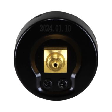 Manomètre ABS sec axial 0-3 bars pour filtre piscine - Insert Laiton 1/8''