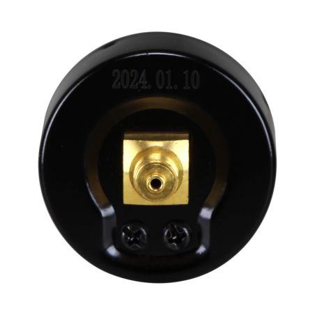 Manomètre ABS sec axial 0-3 bars pour filtre piscine - Insert Laiton 1/8''