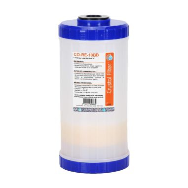 Conteneur vide 10'' Big Blue Rechargeable CO-RE-10BB Crystal Filter®