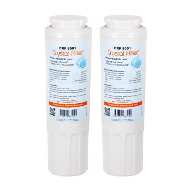 Filtre Crystal Filter® UKF8001 CRF8001 compatible Maytag (lot de 2)