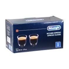 Tasse Expresso Delonghi en verre (lot de 2) 2