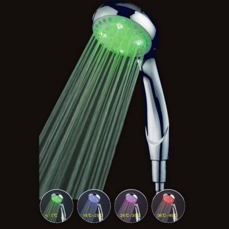 Décoration pommeau de douche lumineux à led