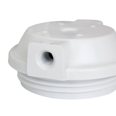 Carter porte filtre 10" entrée-sortie 1/4" NPT