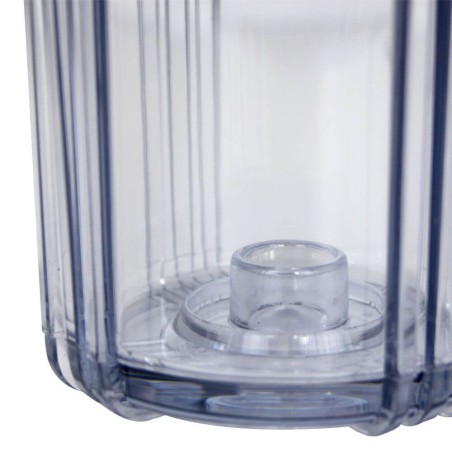 Carter porte filtre 10" entrée-sortie 1/4" NPT