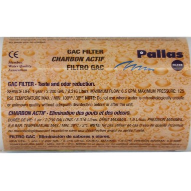 Cartouche inline GAC pour PALLAS compact