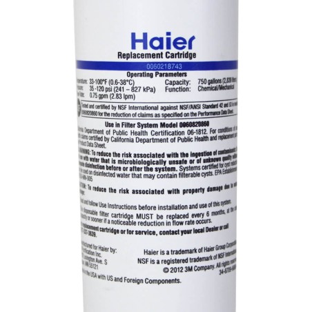 Filtre frigo Haier RF-2800-13
