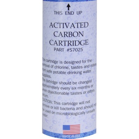 Cartouche charbon S7025 microline - Pour osmoseur Clack