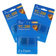 Filtre aquarium TC-200 mousse - Filter Foam - Aquatlantis (lot de 3)
