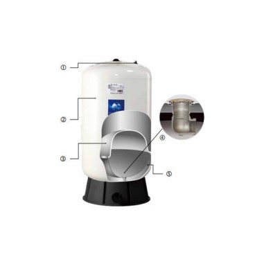 Réservoir à diaphragme " Challenger"