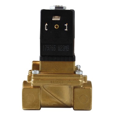 Electrovanne laiton 2/2 - 16 bars - Avec membrane assistée