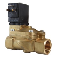 Electrovanne laiton 2/2 - 16 bars - Avec membrane assistée