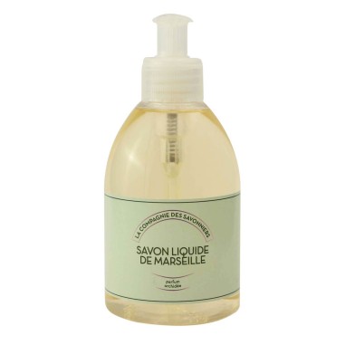 Savon Naturel de Marseille lot 1L + 300mL orchidée - La compagnie des savonniers
