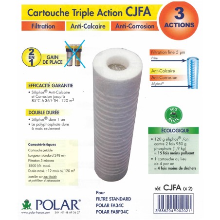 Cartouche CJFA originales - pour Polar FBP34C...