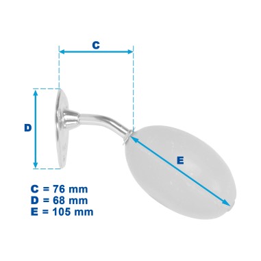 Savon beige exfoliant rotatif Provendi Recharge à Vis (lot de 2)