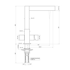Robinet 3 Voies - Como - Chromé 2