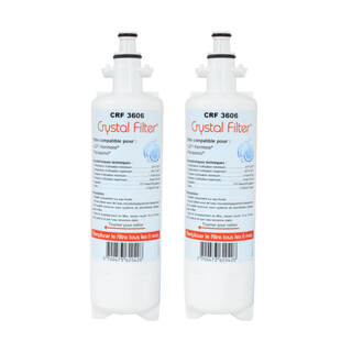 Filtre Crystal Filter® LT700P CRF3606 compatible LG - Sears - Kenmore (lot de 2)