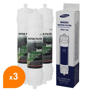 Filtre WSF-100 Magic Water Filter - Filtre frigo d'origine Samsung WSF-100 (lot de 3)