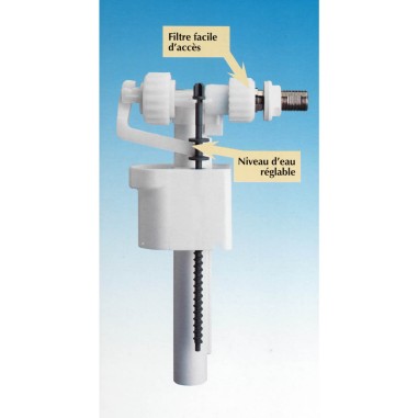 Chasse d'eau économique - Mecanisme à flotteur - Ensemble complet