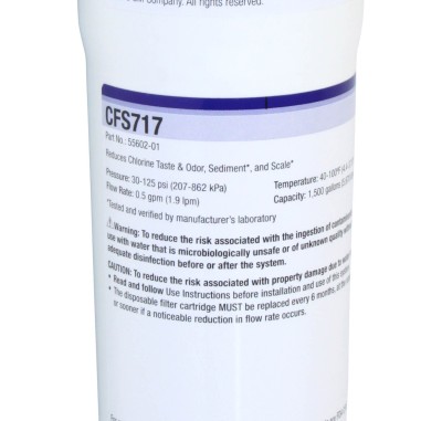  Filtre en ligne raccords 1/4" - 3M Filtration CFS717