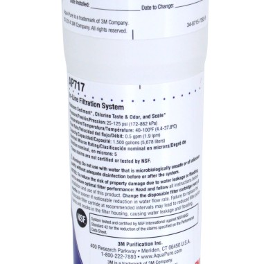 Filtre en ligne raccords 1/4" - 3M Filtration AP717