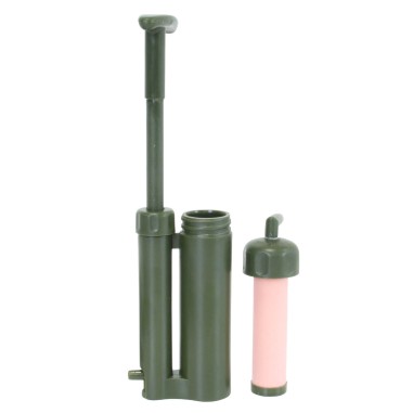 Kit filtration d'eau randonnée - Soldier Water Filter - Filtre à eau innovant de poche