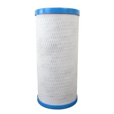 Cartouche charbon actif 9"3/4 Big Blue - 10µm - Crystal Filter CBE-10-934BB