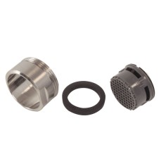 Mousseur aérateur robinet dauphin Nickel brossé 2