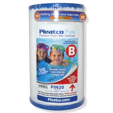 Filtre PIN20 Pleatco Standard - Cartouche Spa et Jacuzzi