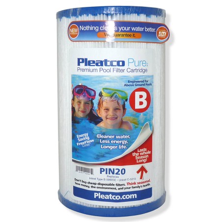 Filtre PIN20 Pleatco Standard - Cartouche Spa et Jacuzzi