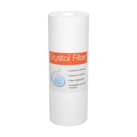 Cartouche sédiment SPUN 7’’ - filtre 1 µm – Crystal Filter PP-01-7