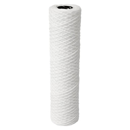 Cartouche sédiment bobinée eau chaude - 20µm PP - Ame en inox AISI 316 (lot de 4)