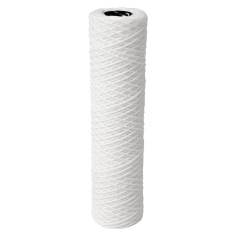Cartouche sédiment bobinée eau chaude - 20µm PP - Ame en inox AISI 316