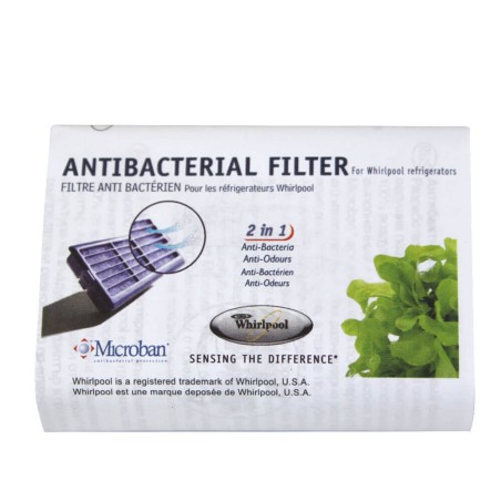 Filtre Whirlpool USC009 - Filtre frigo américain Wpro + Filtre à air antibactérien Whirlpool