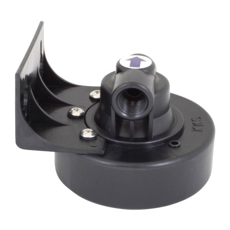 Tête de filtre plastique Crystal Filter® QCF-1000 - Quick-Change sous évier