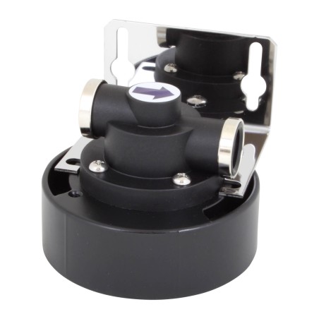 Tête de filtre métal Crystal Filter® QCF-1001 - Quick-Change sous évier