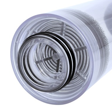 Conteneur de charbon actif végétal 10" BX - Compatible LA 10 BX - Crystal Filter® CO-8-BX-GAC01