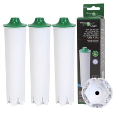 Filtre à eau CFL-802 compatible Jura Claris Blue pour machines à café ENA / IMPRESSA (lot de 3)