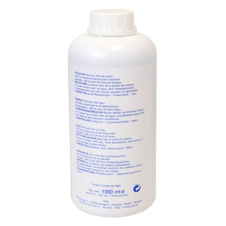 Nettoyant résine adoucisseur désinfectant Resin Clean 1 L
